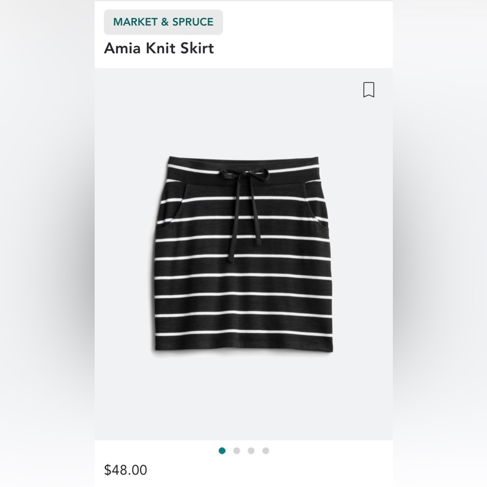 Market and spruce skirt